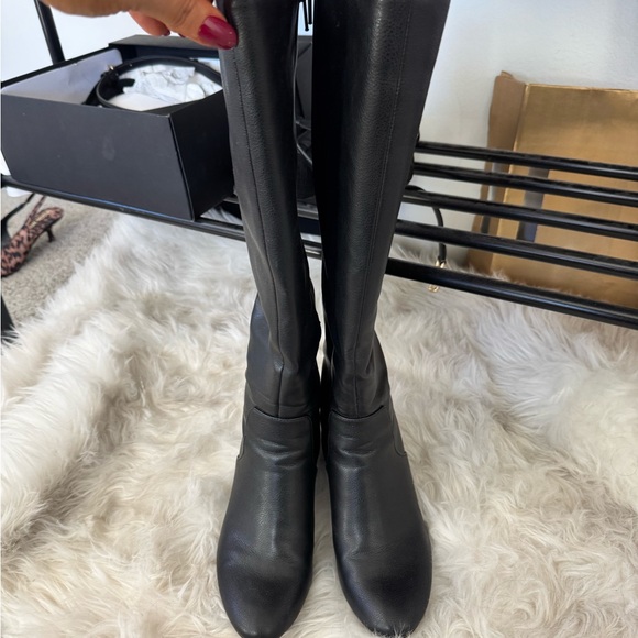tall Black Women's Boots - Picture 3 of 4